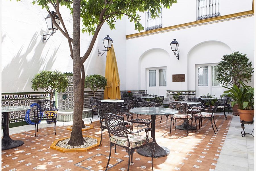 Hotel Cervantes Sevilla Exterior foto